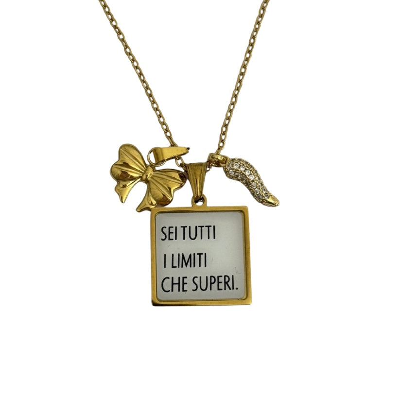 Collana “SEI TUTTI I LIMITI CHE SUPERI”