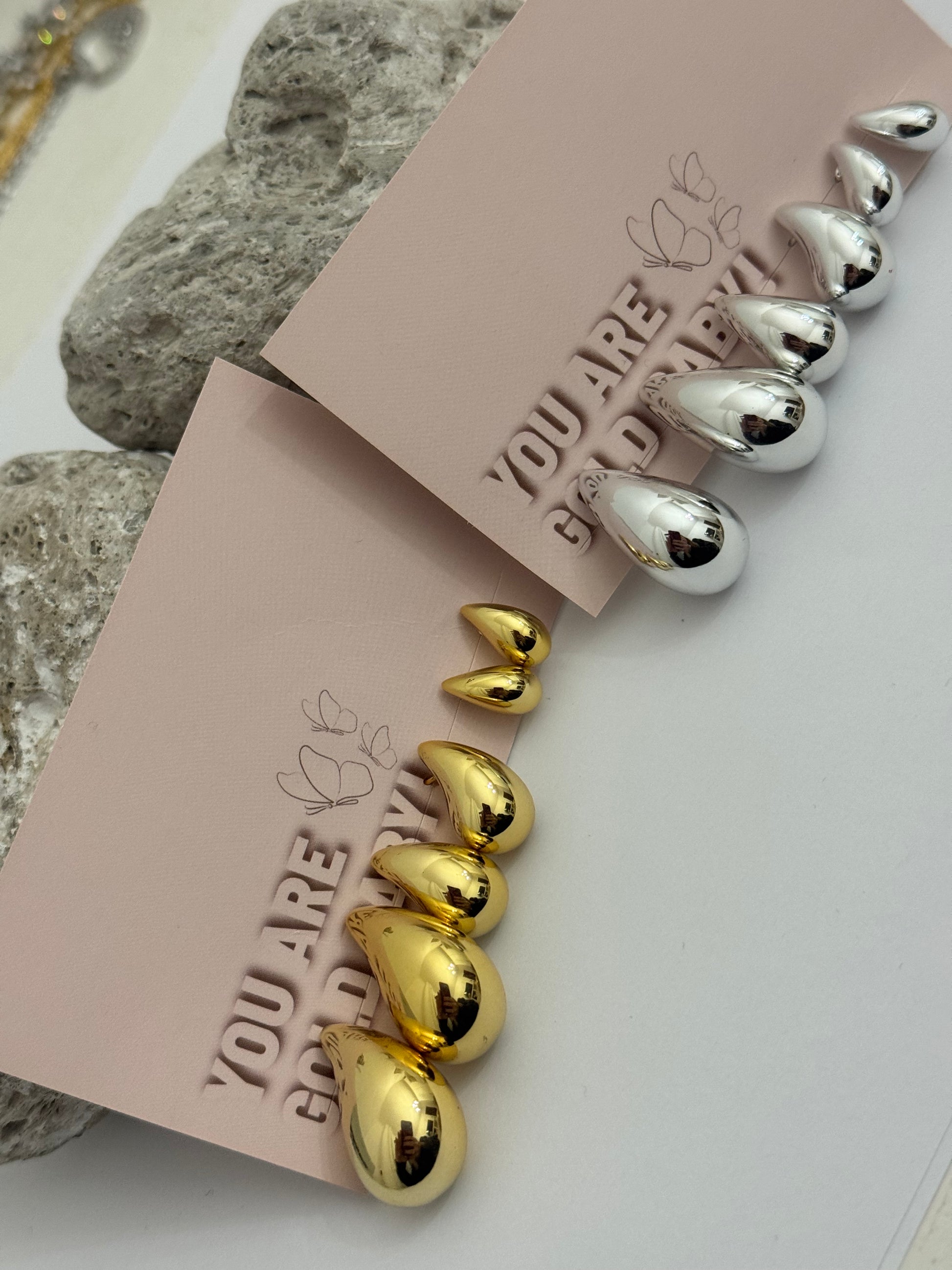 Set Orecchini Gocce Low Cost