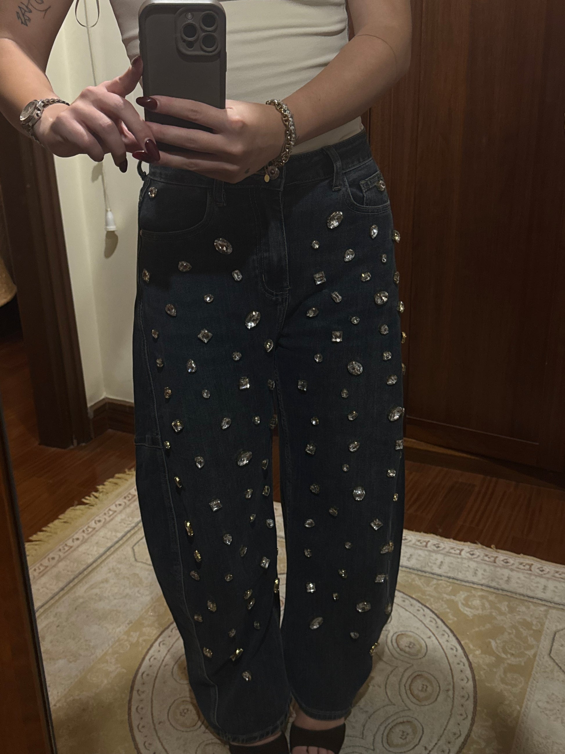Jeans Lovely Strass