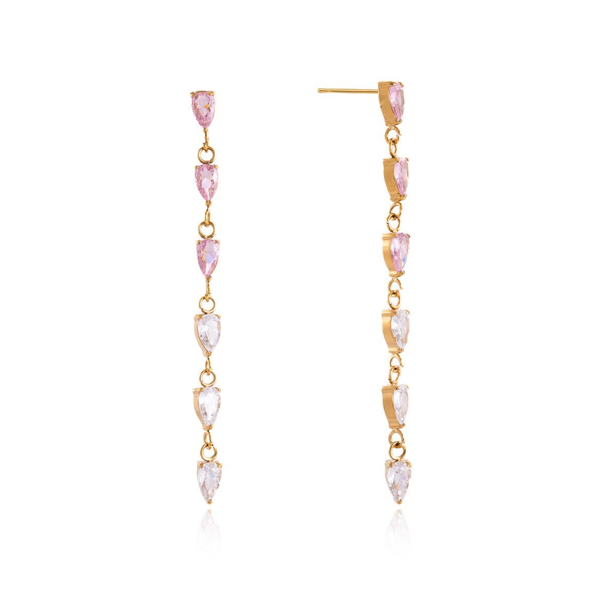 Orecchini Cascata Pink
