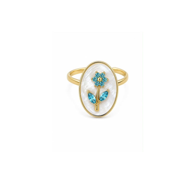 Anello Madre Perla