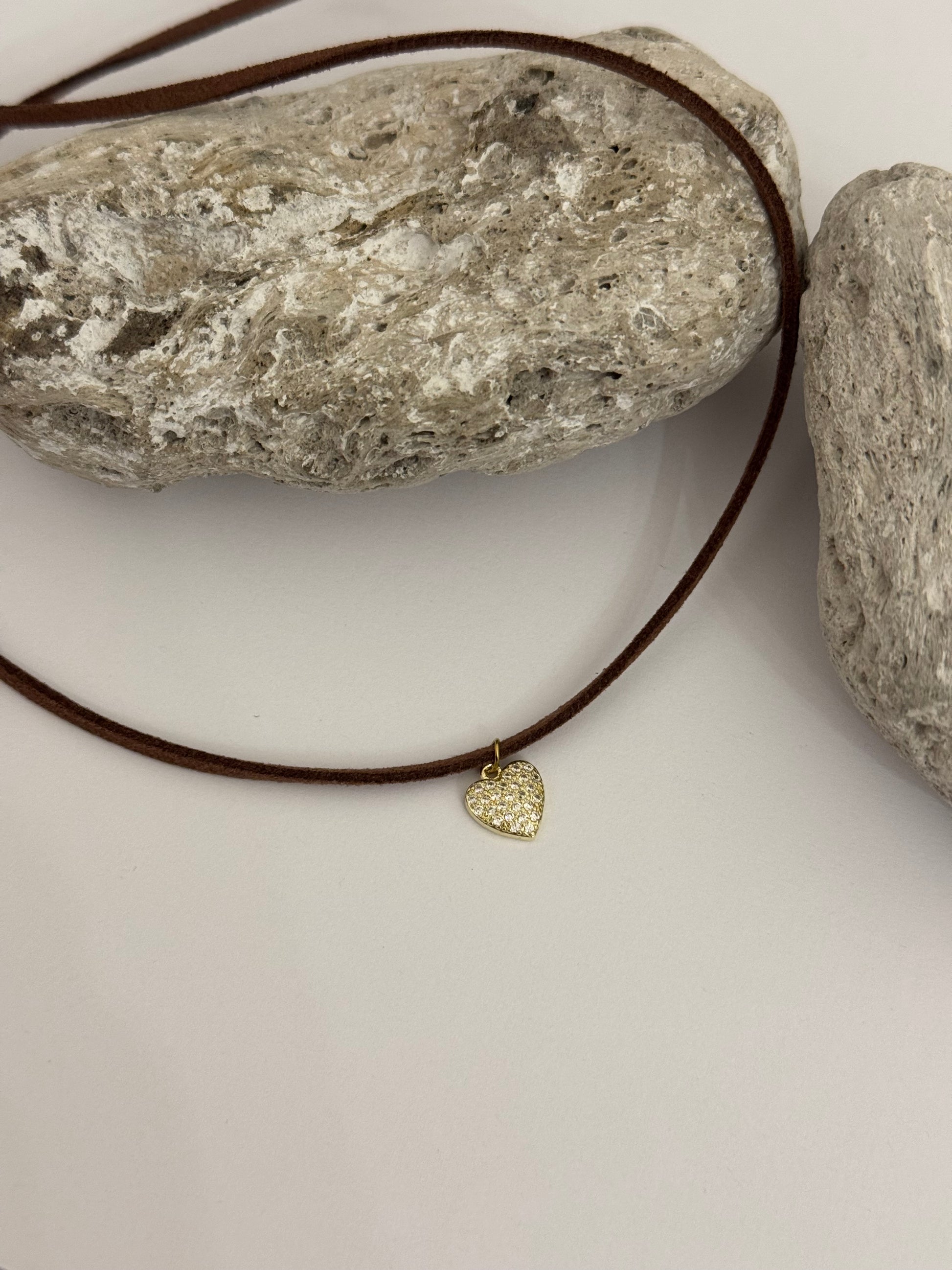 Choker Marrone