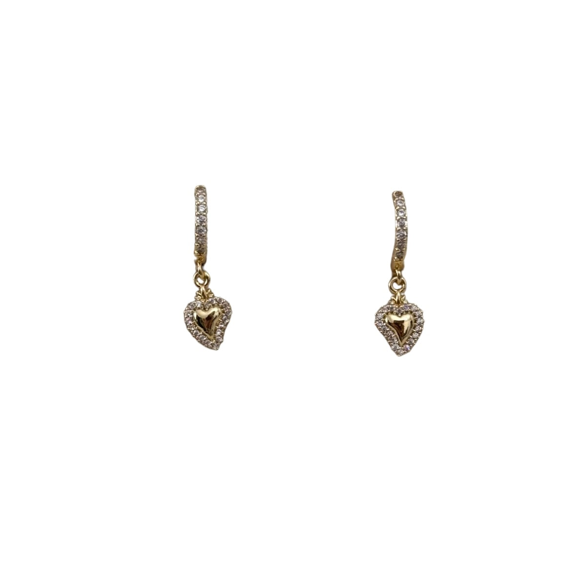 Orecchini Hoop Heart