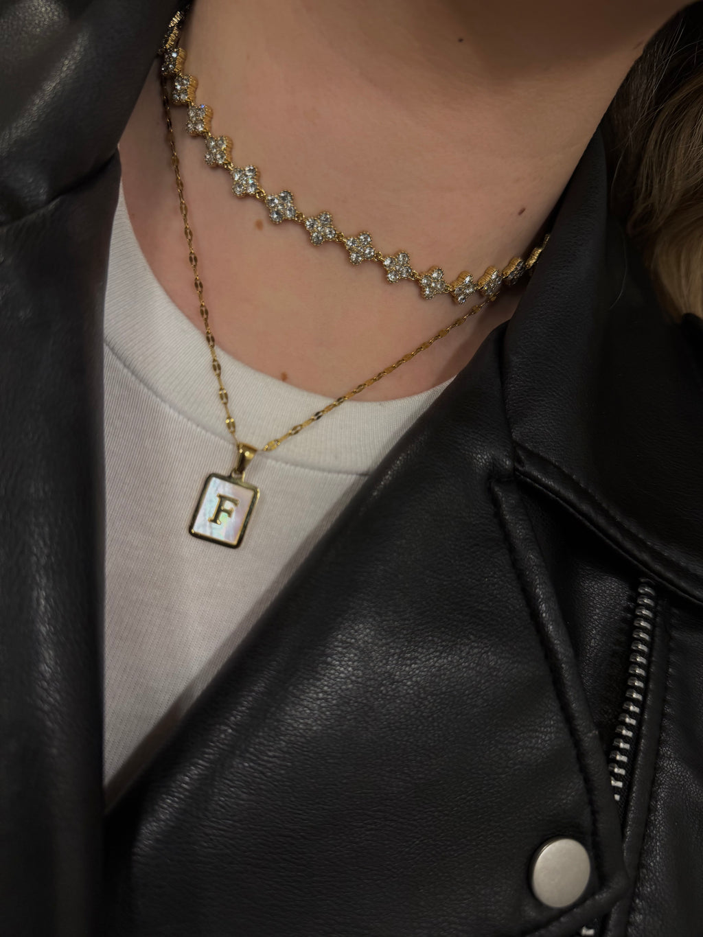 Collana Strass