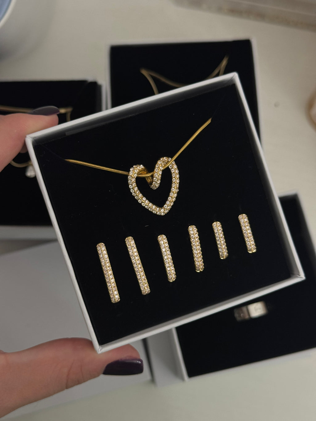 Collana Cuore Zirco
