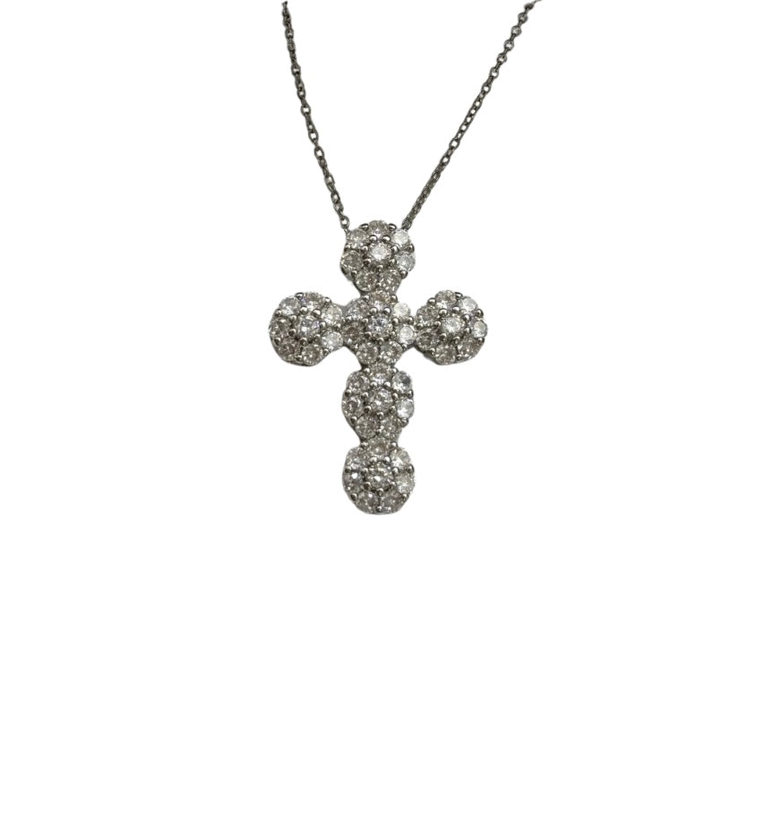 Collana Croce Rose