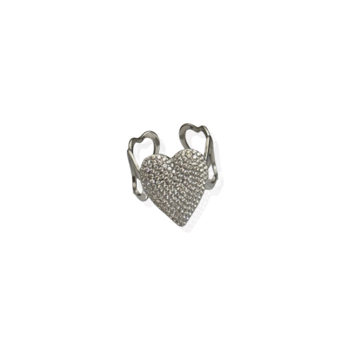 Anello Cuore Allungato