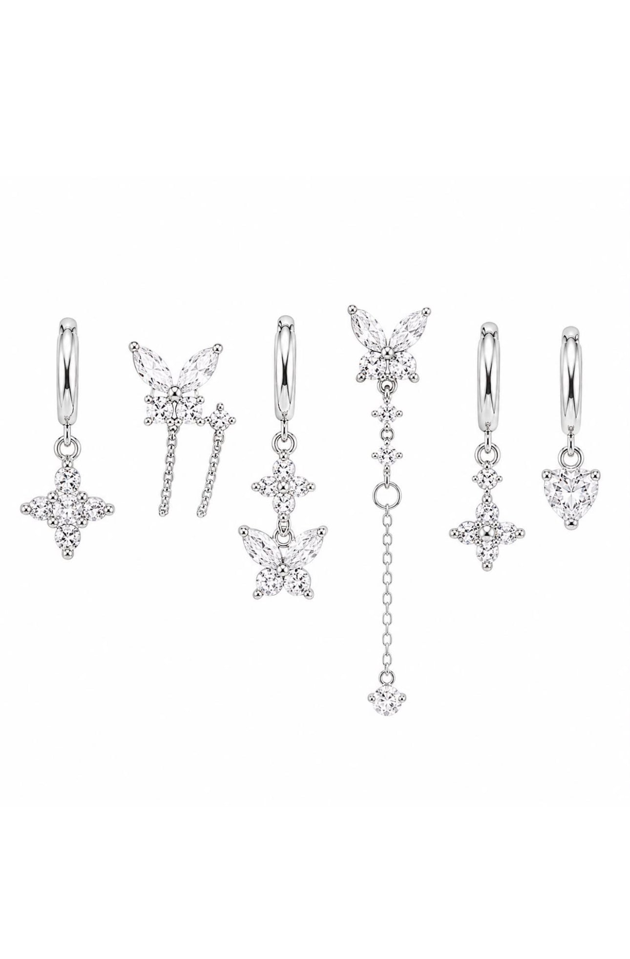 Set Orecchini Butterfly