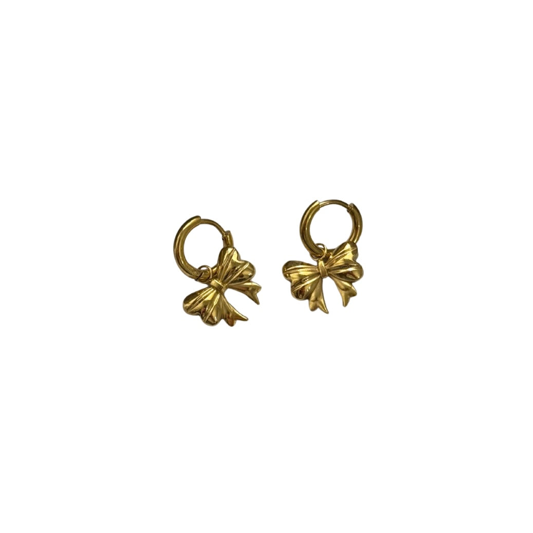 Orecchini Hoops Fiocco