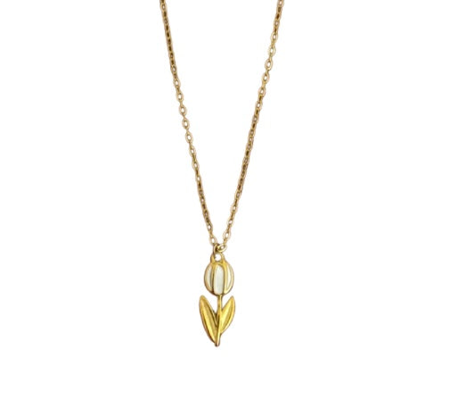 Collana Tulipano Bianco