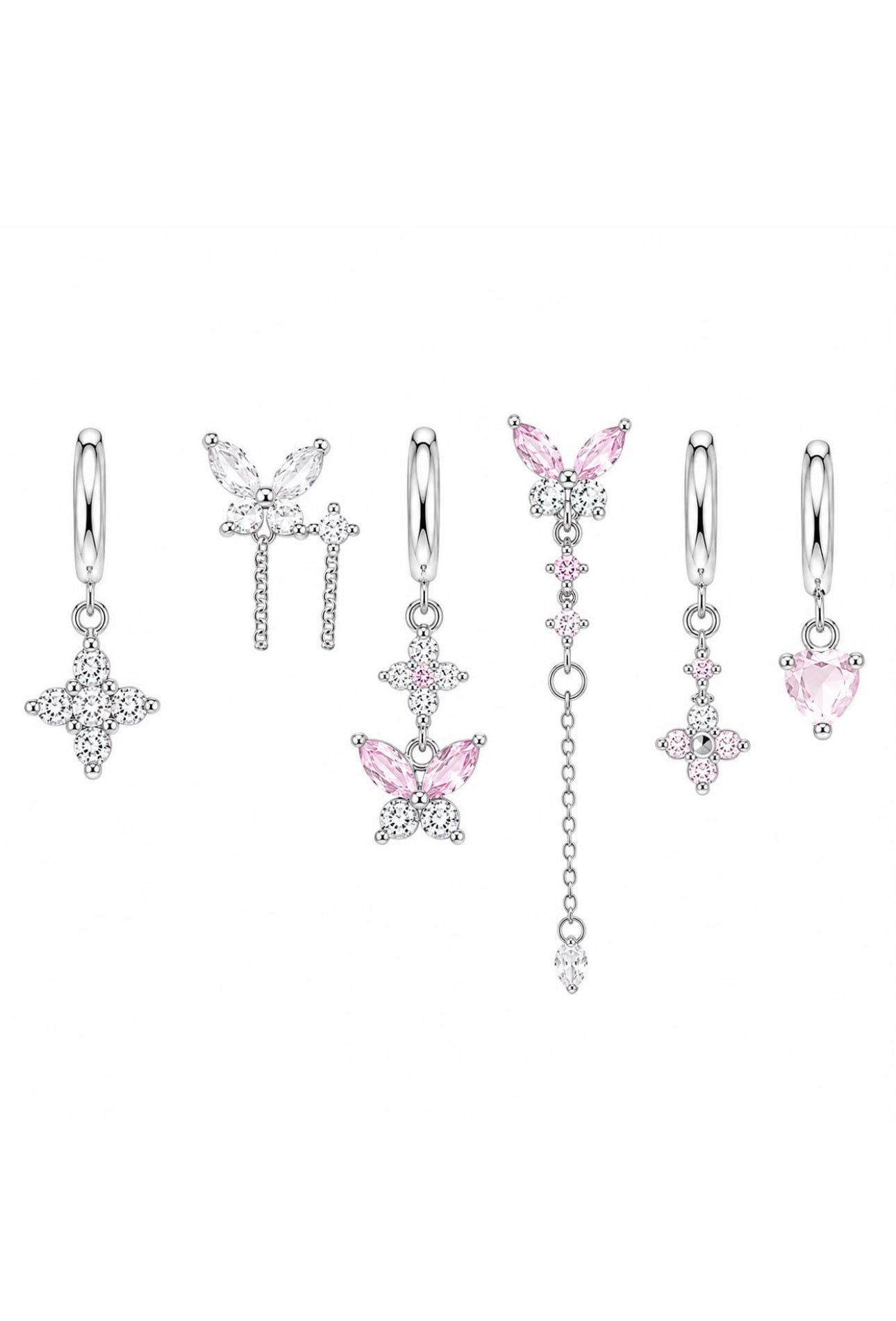 Set Orecchini Butterfly