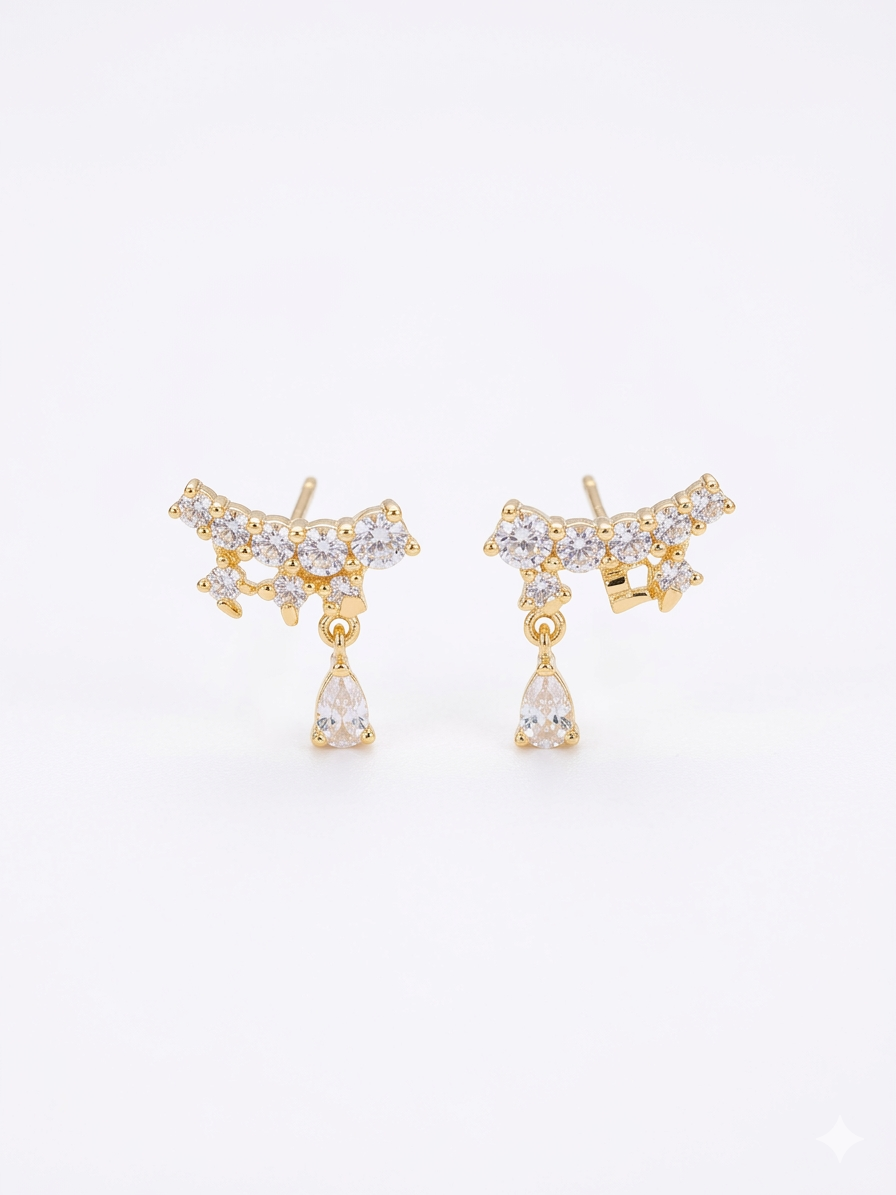 Orecchini Strass
