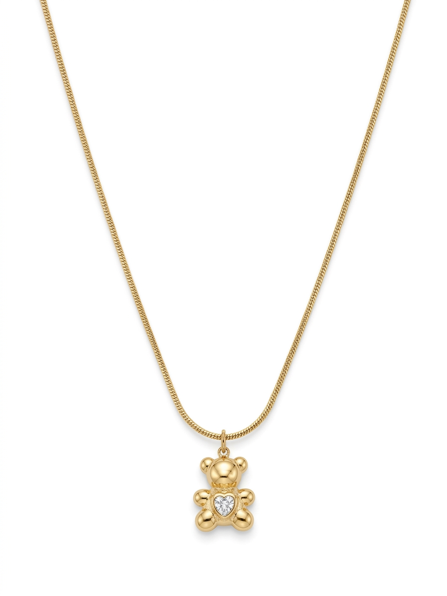 Collana Teddy Heart