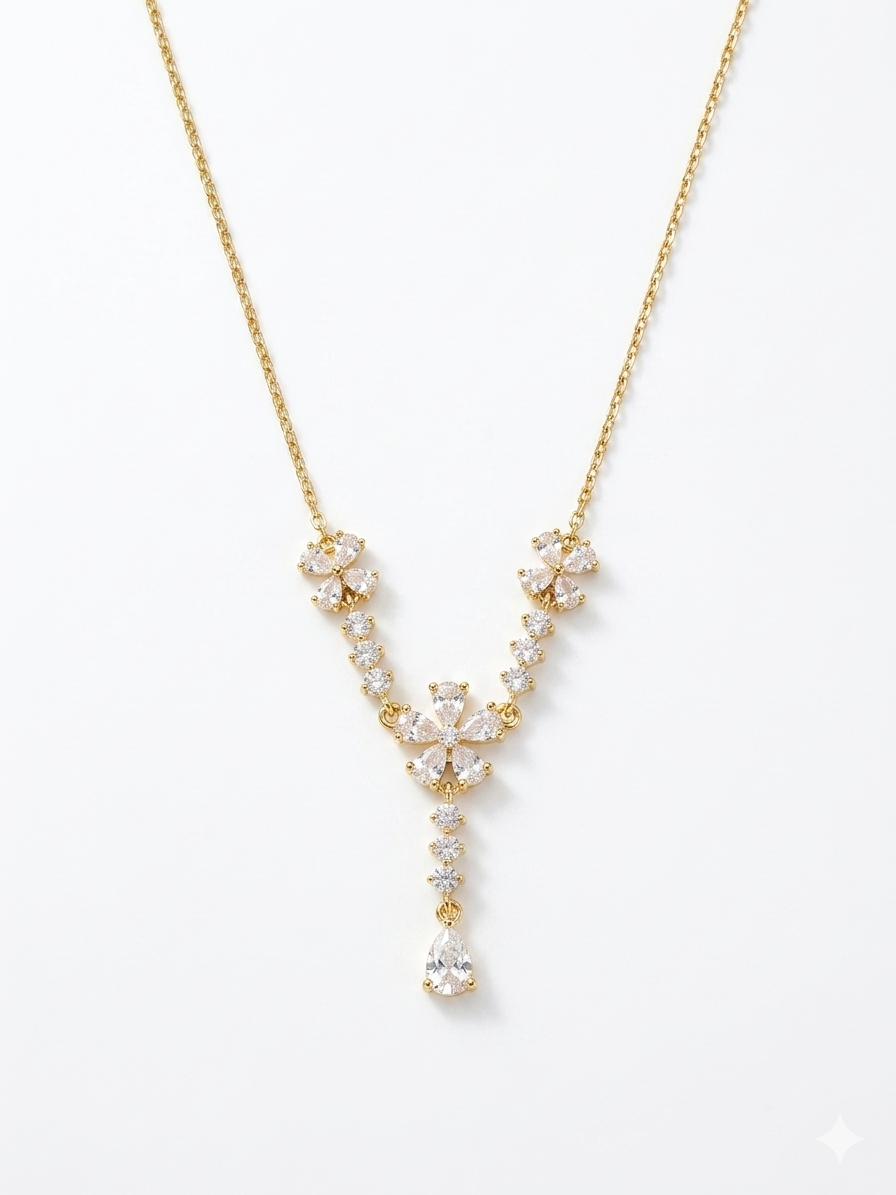 Collana Cascata Fiore